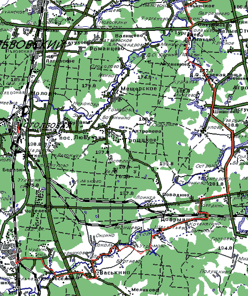 route map, part 1